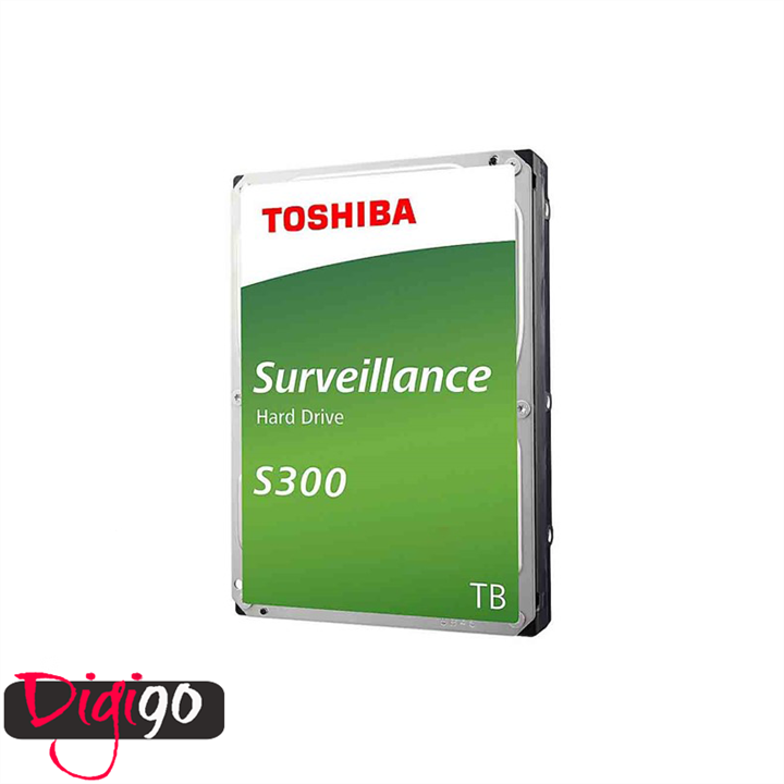 هارددیسک اینترنال توشیبا مدل اس 300 با ظرفیت 6 ترابایت TOSHIBA HDWT360 S300 6TB 256MB Cache Internal Hard Drive